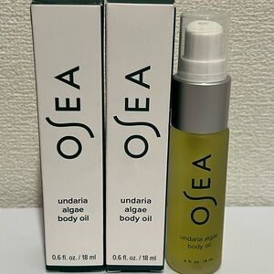 2 x Osea Undaria Algae Body Oil 18 ml New in Box Travel size